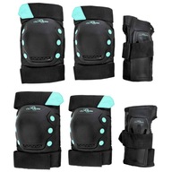 Chrániče Raven Dexard Black/Mint L Chrániče Raven Dexard Black/Mint L