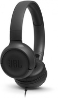 Káblové slúchadlá JBL T500 na prácu a štúdium čierne Káblové slúchadlá JBL T500 na prácu a štúdium čierne