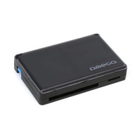 ČÍTAČKA KARIET OMEGA microSDHC/SDHC/SDXC/CF USB 3.0+ ČÍTAČKA KARIET OMEGA microSDHC/SDHC/SDXC/CF USB 3.0+