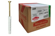 Univerzálne hmoždinky KW 10x80 mm 100 ks Univerzálne hmoždinky KW 10x80 mm 100 ks