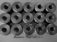 Matica trapézová Tr16x4 okrúhla oceľ BALENIE15ks Matica trapézová Tr16x4 okrúhla oceľ BALENIE15ks