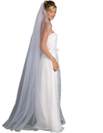 Svadobný závoj LONG MIST 190cm BIELA, ECRU, IVORY Svadobný závoj LONG MIST 190cm BIELA, ECRU, IVORY