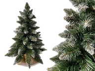 Vianočný stromček na písací stôl BOROVICA DIAMOND WHITE PREMIUM