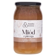 Med smotanový s včelím chlebom a propolisom 1150g Med smotanový s včelím chlebom a propolisom 1150g