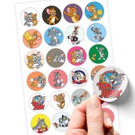 24 NÁLEPEK TOM A JERRY VEĽKÁ KVALITA 24 NÁLEPEK TOM A JERRY VEĽKÁ KVALITA