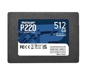Patriot SSD 512 GB P220 550/500 MB/s SATA III 2