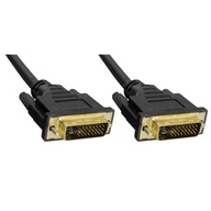 DVI KÁBEL 1,8M AKYGA ZLAT DVI KÁBEL 1,8M AKYGA ZLAT