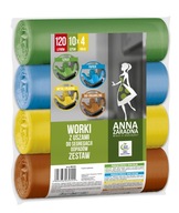ODPADOVÉ VRECKÁ NA SEGREGÁCIU 40ks 120L SET ODPADOVÉ VRECKÁ NA SEGREGÁCIU 40ks 120L SET