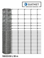 Pletivo lesného plotu DIVOKEJ ZVER 160cm/50m Pletivo lesného plotu DIVOKEJ ZVER 160cm/50m