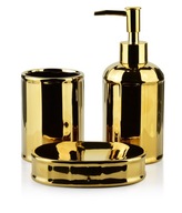 Zlatý kúpeľňový set 350ml CIRI GOLD