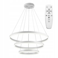 LED stropné svietidlo RING luster 3 kolieska 60 + diaľkové ovládanie LED stropné svietidlo RING luster 3 kolieska 60 + diaľkové ovládanie