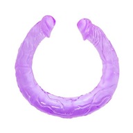 Dlhý ohybný penis s dvojitými dvoma koncami Dlhý ohybný penis s dvojitými dvoma koncami