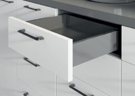 AXISPRO zásuvka 450mm antracit - nízka H84 AXISPRO zásuvka 450mm antracit - nízka H84
