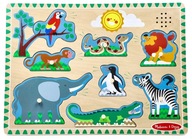 Melissa Doug Puzzle hrá Drevené puzzle Internetový obchod Sound Zoo Melissa Doug Puzzle hrá Drevené puzzle Internetový obchod Sound Zoo