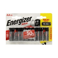 Alkalická batéria LR6 AA Max Energizer - 10 ks. Alkalická batéria LR6 AA Max Energizer - 10 ks.