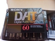 SONY DAT DIGITAL AUDIO TAPE 60 1ks Japonsko SONY DAT DIGITAL AUDIO TAPE 60 1ks Japonsko