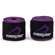Boxerská bandáž Overlord Wrap 400 cm fialová