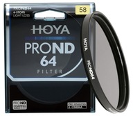 FILTER HOYA 58MM SIVÁ ŠEDÁ PROND 64 VEĽMI TMAVÝ