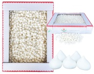 Pusinky MINI BEZIKI malé BIELE Brest 1,5cm 1kg Pusinky MINI BEZIKI malé BIELE Brest 1,5cm 1kg