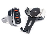 INDUKČNÝ DRŽIAK TELEFÓNU RÝCHLE USB NAPÁJANIE INDUKČNÝ DRŽIAK TELEFÓNU RÝCHLE USB NAPÁJANIE