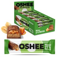 12x Oshee proteínová tyčinka s orechmi a karamelom 49g