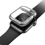 Puzdro UNIQ Garde pre Apple Watch Series 4/5/6/SE/SE2 40 mm. sivá/údená šedá Puzdro UNIQ Garde pre Apple Watch Series 4/5/6/SE/SE2 40 mm. sivá/údená šedá