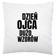 DEŇ OTCOV MNOHÉ VZORY výber Biely vankúš