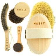 4x Noble Face Body Massage Brush