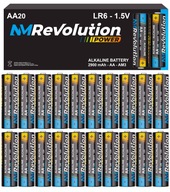 20x AA 1,5V ALKALICKÉ BATÉRIE LR6 R6 PRST 20x AA 1,5V ALKALICKÉ BATÉRIE LR6 R6 PRST