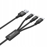 Jednotka USB - USB-C / microUSB / Lightning káblov Jednotka USB - USB-C / microUSB / Lightning káblov