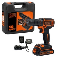Black&Decker BDCDC18K vŕtačka/skrutkovač 1,5Ah 18V + kufor Black&Decker BDCDC18K vŕtačka/skrutkovač 1,5Ah 18V + kufor