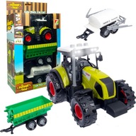 Traktor Traktor Poľnohospodárska technika Traktor s prívesom Farmársky set Traktor Traktor Poľnohospodárska technika Traktor s prívesom Farmársky set