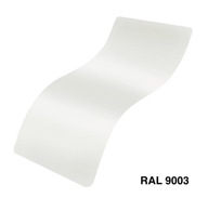 RAL 9003 Prášková farba White Mix Smooth Gloss