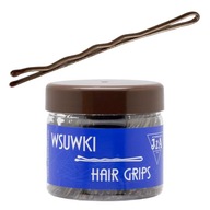 Vlásenky Iza vlnité hnedé 2 guličky 7 cm 500g Vlásenky Iza vlnité hnedé 2 guličky 7 cm 500g