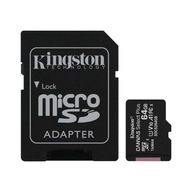 Pamäťová karta Kingston microSD 64GB + SD adaptér