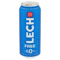 Lech Free pivo 0,0% plechovka 4 x 500 ml