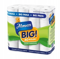 ALMUSSO VEĽKÝ TOALETNÝ PAPIER 3 VRSTVA 40 VALCOV VEĽMI EFEKTÍVNY