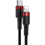 Kábel Baseus Cafule, USB-C / Lightning, 18W, 1m Kábel Baseus Cafule, USB-C / Lightning, 18W, 1m