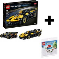 LEGO TECHNIC BUGATTI BOLIDE 42151 AUTO + LEGO 30645 VIANOČNÁ SÚPRAVA