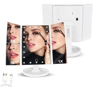 OSVETLENIE SKLÁPACIE LED MAKE-UP ZRKADLO OSVETLENIE SKLÁPACIE LED MAKE-UP ZRKADLO