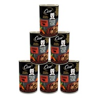 CESAR Natural Goodness mokré krmivo pre psov hovädzie v konzerve 6x400g