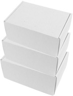 Biely prepravný box 185x125x85mm Inpost B box 50 ks.