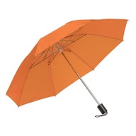 Unisex oranžový skladací dáždnik + obal Unisex oranžový skladací dáždnik + obal