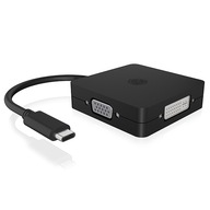 ICYBOX Video adaptér IB-DK1104-C 4v1 USB TYP-C