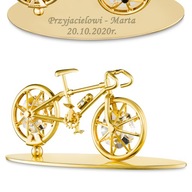 Swarovski bicykel Suvenír darčeková figúrka GRAVÍROVANIE Swarovski bicykel Suvenír darčeková figúrka GRAVÍROVANIE