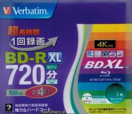 Verbatim BD-R XL x4 100 GB na tlač Made in Japan