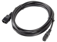 Lanberg kábel CA-C13E-11CC-0050-BK (C14 / IEC C14