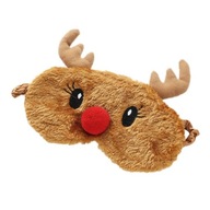 Čelenka do lietadla soba Rudolf hnedá maska na spanie Čelenka do lietadla soba Rudolf hnedá maska na spanie