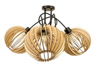 LOFT OBALOVANÁ STROPNÁ ZÁVESNÁ LAMPA 4x HUSTÁ GUĽA LOFT OBALOVANÁ STROPNÁ ZÁVESNÁ LAMPA 4x HUSTÁ GUĽA