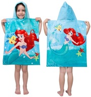Morská panna ARIEL DISNEY DETSKÉ MESTO PONČO 100% bavlna Morská panna ARIEL DISNEY DETSKÉ MESTO PONČO 100% bavlna